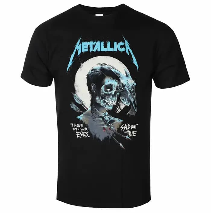 T-shirt décontracté d'été Metallica Metal Up Your Heavy