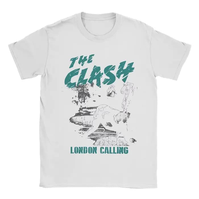 T-shirt The Clash London Calling pour hommes et femmes