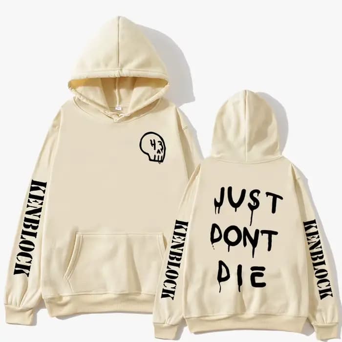 Just ne Die 43 Ken Block – sweat à capuche imprimé pour hommes et femmes