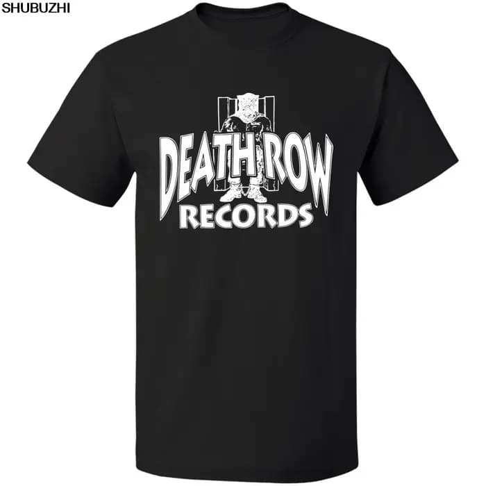 Hommes Death Row Records LOGO T-Shirt