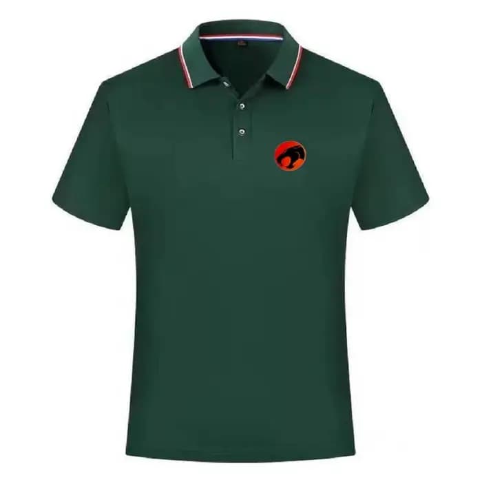 Polo à manches courtes avec logo Thundercats pour hommes