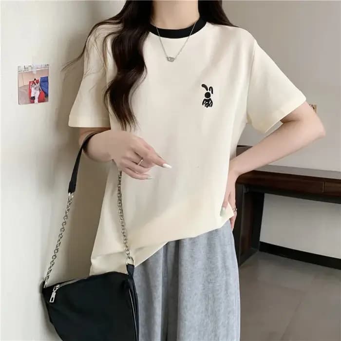 T-shirt à manches courtes pour femmes