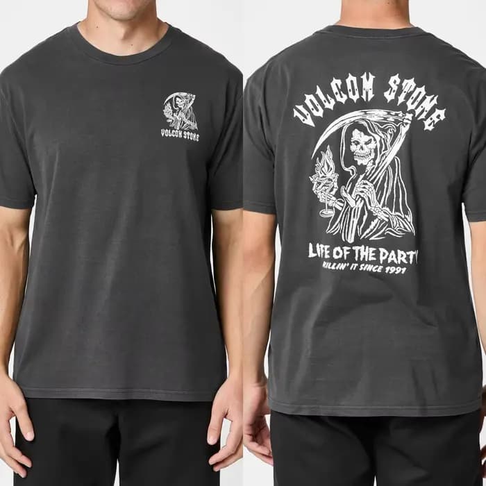 T-shirt de la marque Volcom Skateboard - Convient pour les sorties quotidiennes, style unisexe haut