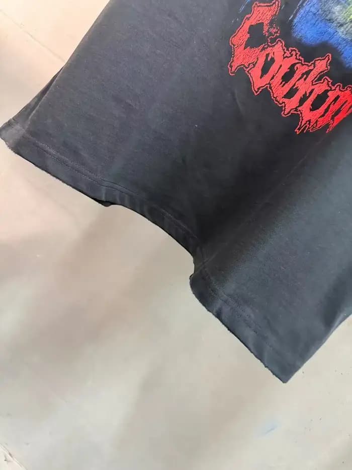T-shirt à manches courtes 26SS Summer Street Paris avec grand logo
