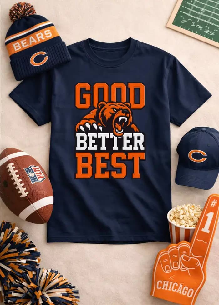 T-shirt Good Better Best Bear