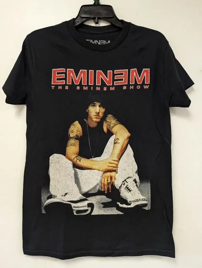 T-shirt Eminem Seated Show pour homme, nouveau