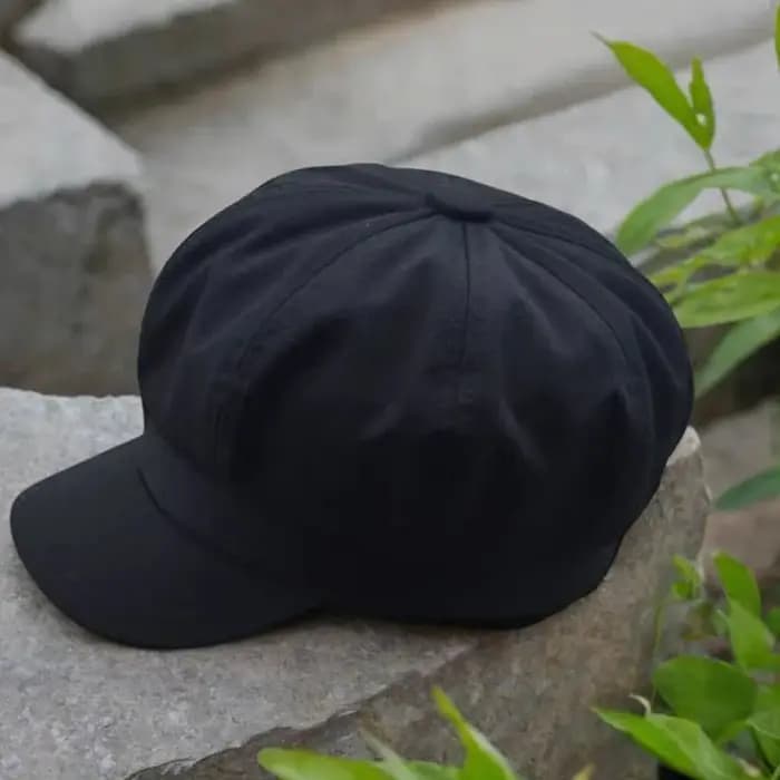 Casquette de journal en toile pour hommes