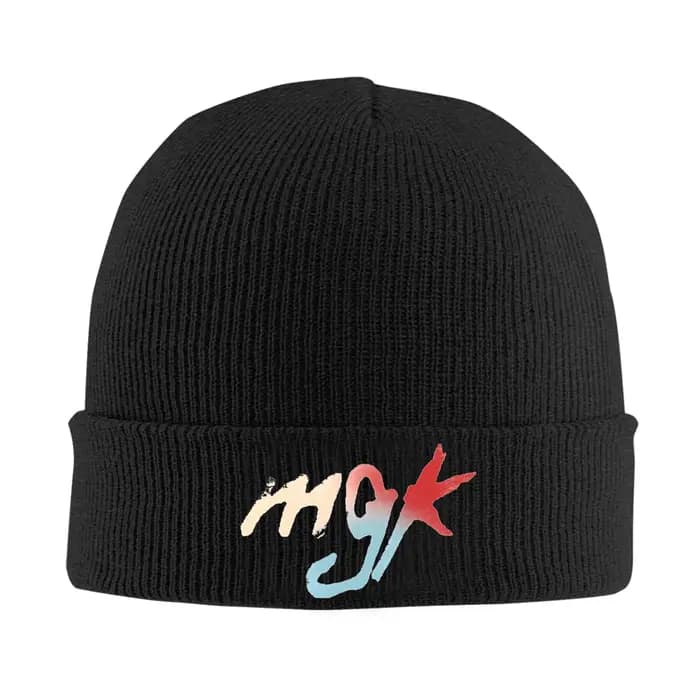 MGK – bonnets tricotés Pop Punk pour femmes et hommes, chapeaux d'hiver en acrylique, bonnets chauds