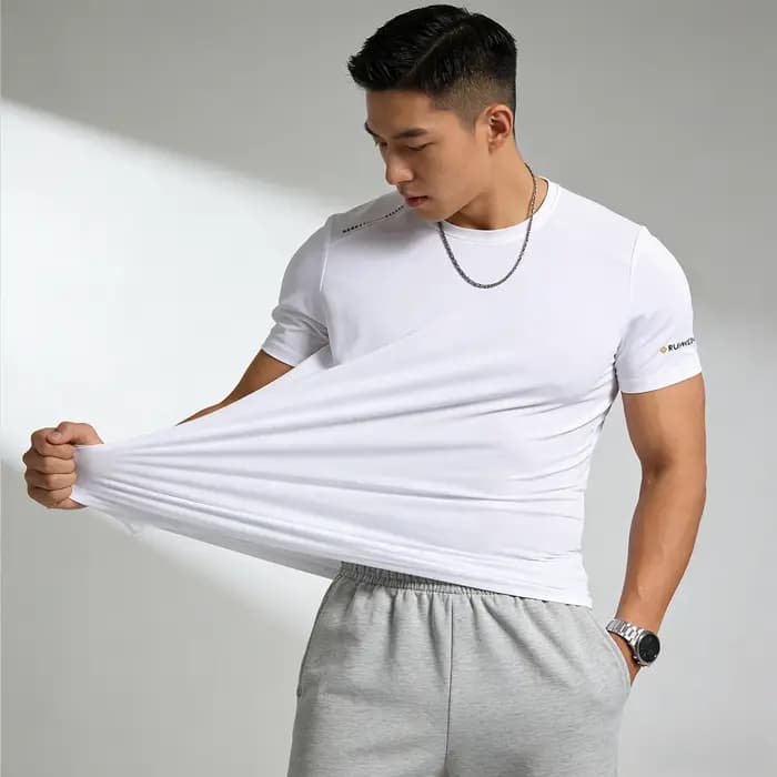 T-shirt Homme Cool à Manches Courtes – Nouveau Modèle Ample