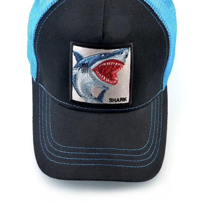 Casquettes de camionneur hommes femmes Streetwear Hip Hop Casquette de Baseball avec Patch de broderie de requin