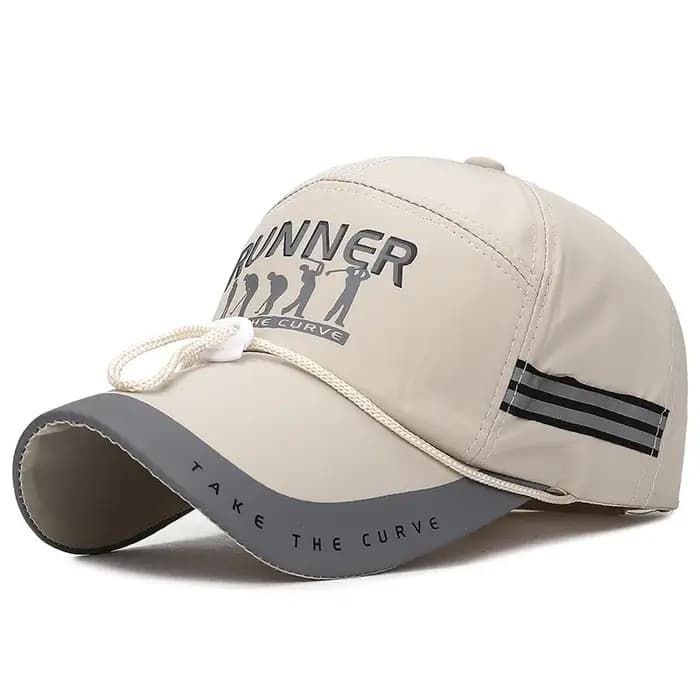 Casquette à visière réglable pour homme