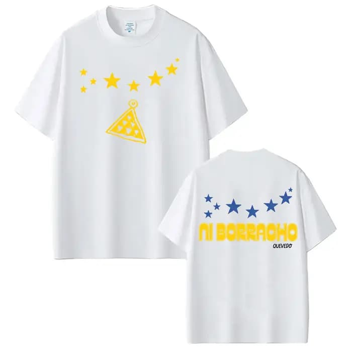 Quevedo EL BAIFO « NI BORRACHO » T-shirts imprimés pour hommes et femmes