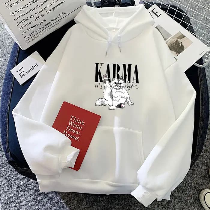 Sweats à capuche à manches longues pour femmes