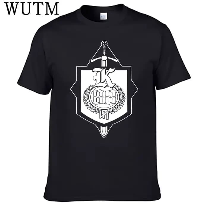 Band Konkwistas 88 t-shirt 100% coton hommes chemise