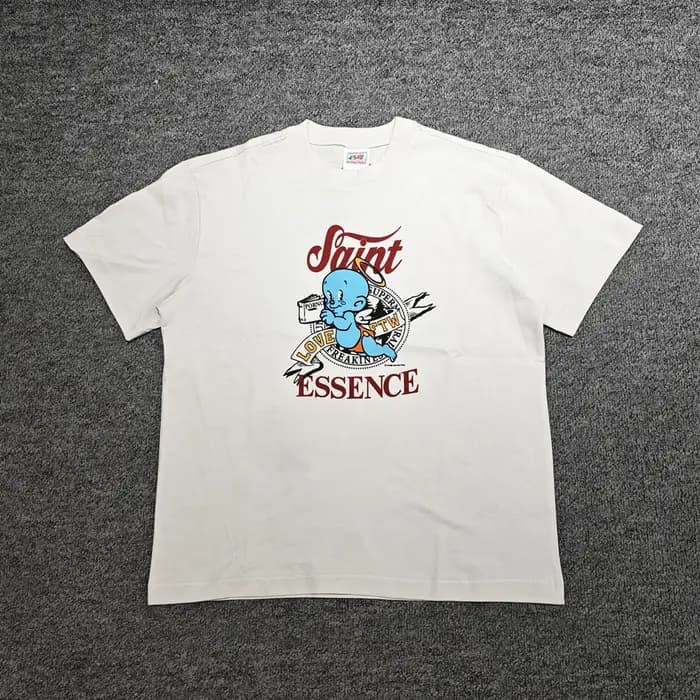 Yao mode Saint de Michael haute qualité 1:1 décontracté Streetwear ample Baggy manches courtes unisexe hommes vêtements