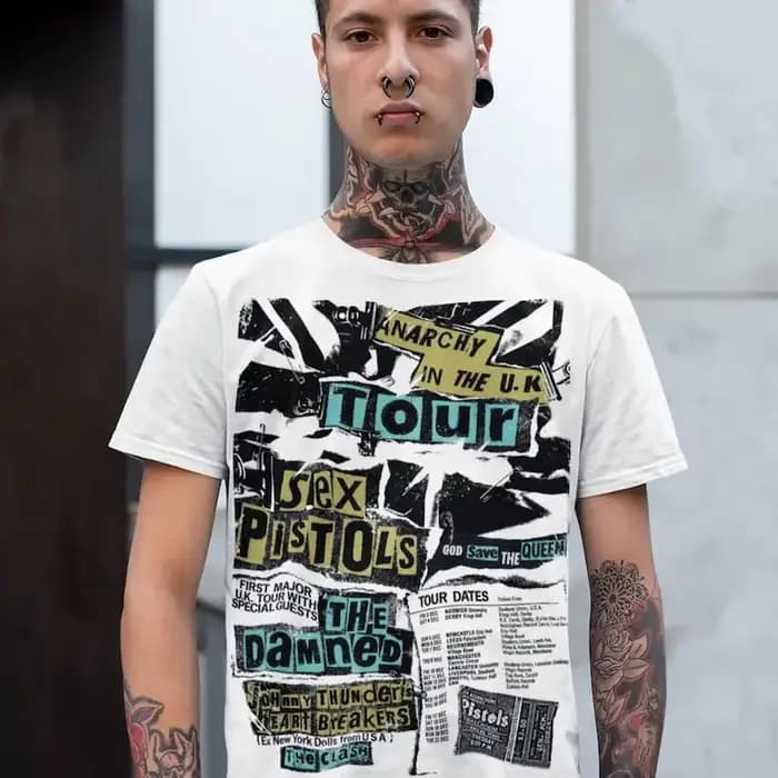 Sex Pistols Tour T Shirt