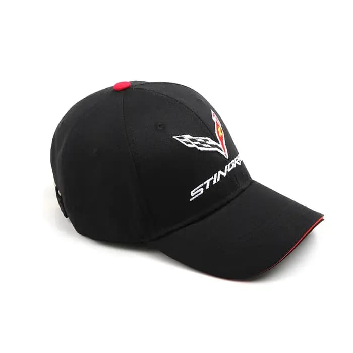 Casquette de baseball de course en coton brodée pour hommes, cadeau créatif, badge Corvette Stingray