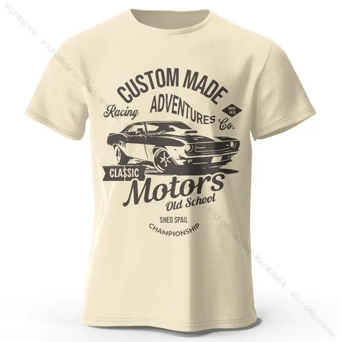 T-Shirt imprimé Motors pour hommes et femmes