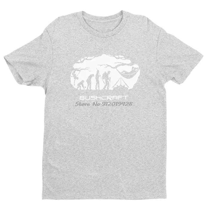 Bushcraft survie hamac évolution T-shirt hommes coton Camping montagne voyage sauvage
