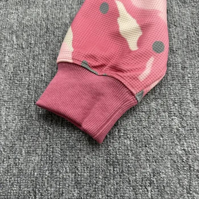 Patta sweat à capuche américain à la mode rouge Camouflage col rond sweats hommes femmes Vintage surdimensionné pull ample