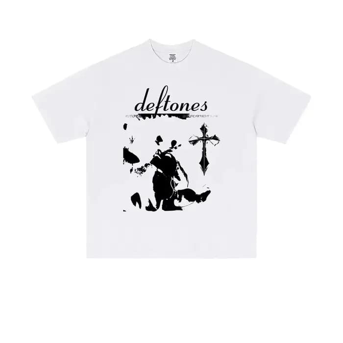 DADAROMA Risley Circus 2016 T-shirt Vintage lavé Visual Kei Streetwear unisexe surdimensionné col rond en coton à manches courtes