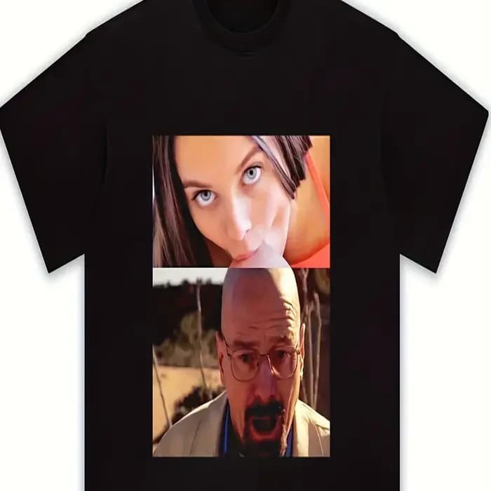T-shirt graphique unisexe pour hommes et femmes, blanc, col rond, manches courtes, décontracté, impr