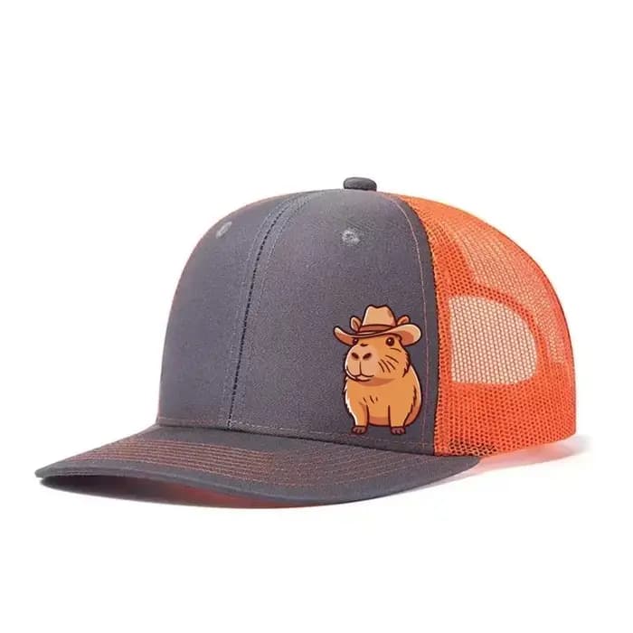 Casquette de baseball ajustable imprimée Capybara