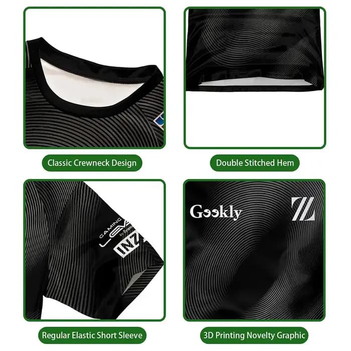 Maillot d'équipe d'e-sport ZETA DIVISION 2026 SITETAMPO – T-shirt unisexe à séchage rapide et respirant