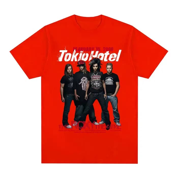 T-shirt Manches Courtes pour Homme et Femme, Vêtement en Coton Pur, Style Rock, Hip Hop, Punk, Gothi