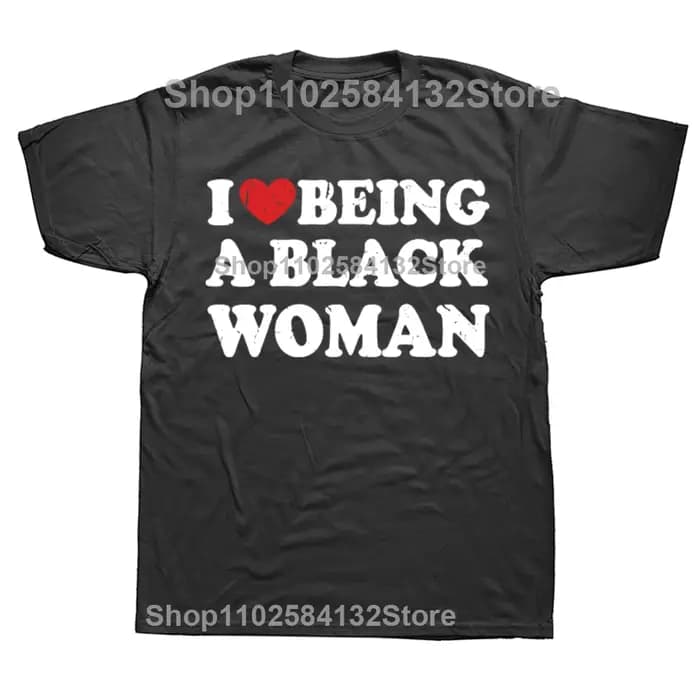 T-shirt homme et femme noir 100% coton, humoristique et décontracté, à la mode