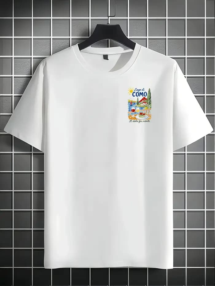 T-shirt vintage italien pour homme