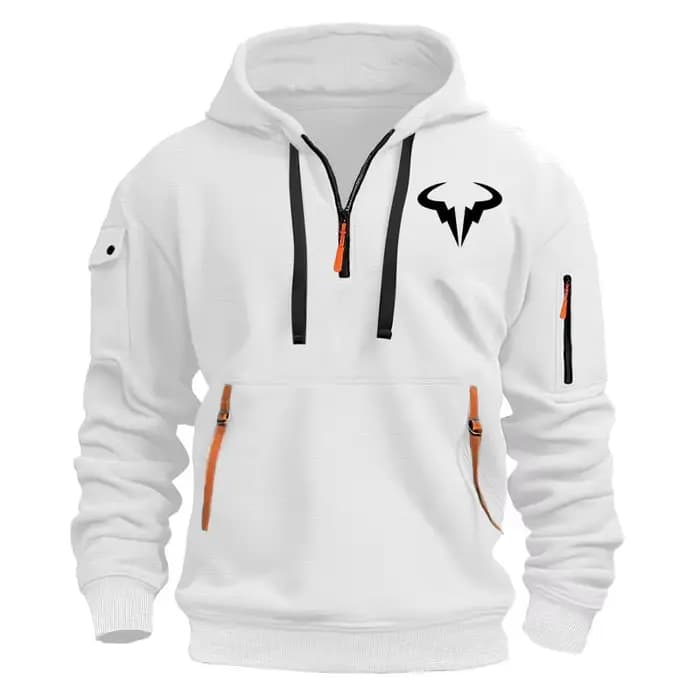 Sweat à capuche surdimensionné printemps automne nouveaux vêtements de sport pour hommes Rafael Nadal imprimé hip-hop