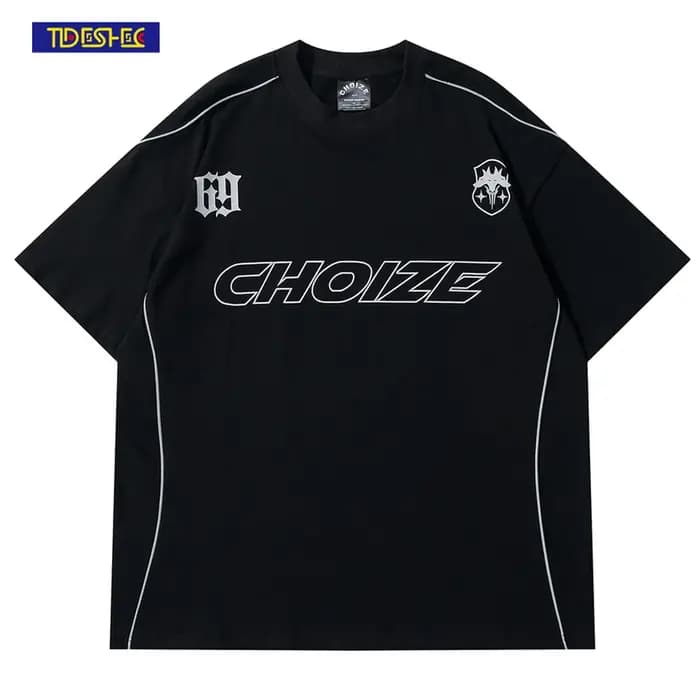 T-Shirt Surdimensionné à Manches Courtes pour Homme