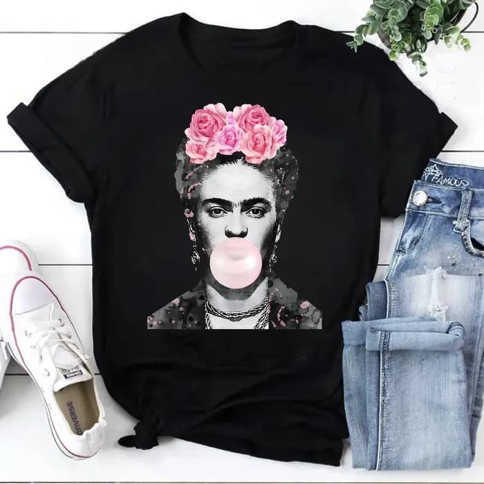 T-shirt « Je suis la tempête » Frida Kahlo