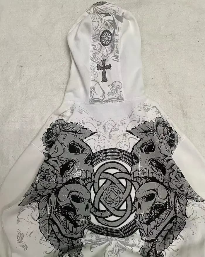Américain Y2K nouvelle tendance Hip Hop sweat à capuche avec fermeture éclair femmes rue décontracté ample Joker Vintage