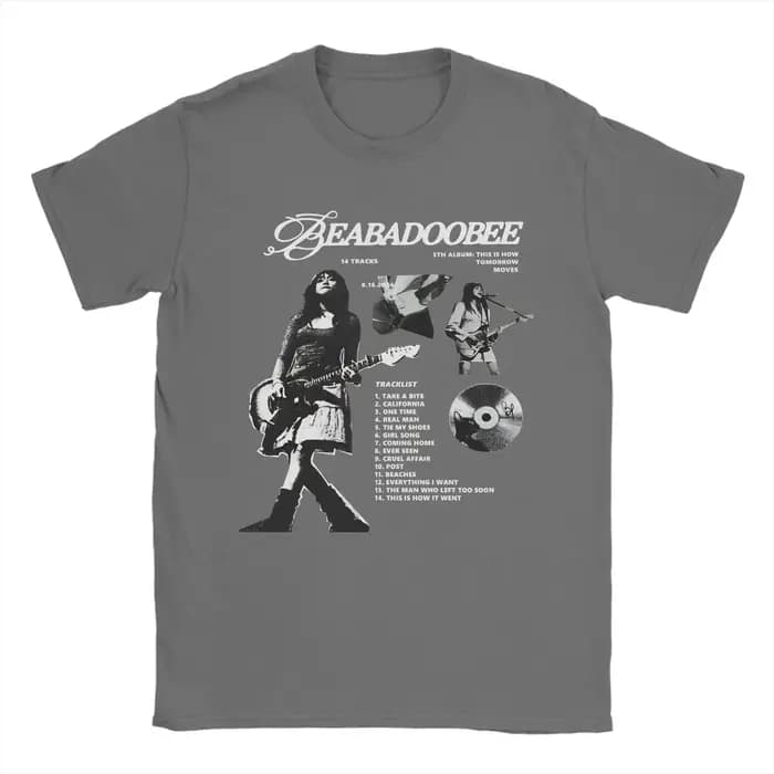 Beabadoobee t-shirt graphique hommes femmes 100% coton t-shirt vêtements