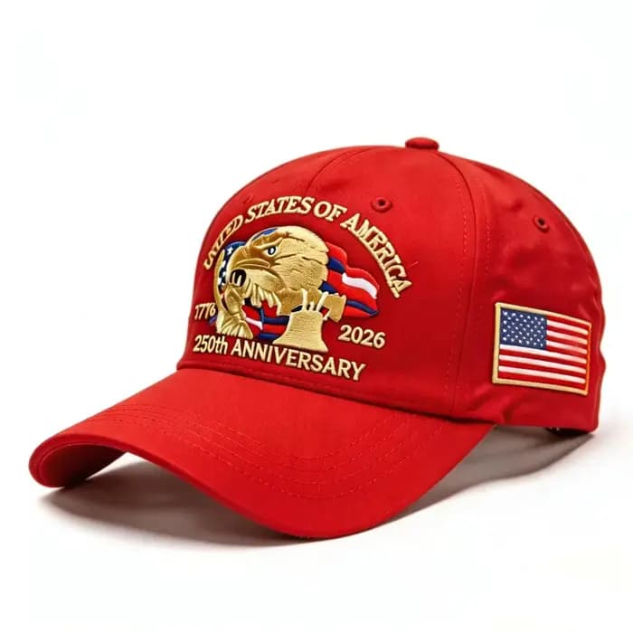 Casquette de baseball en sergé pour le 250e anniversaire