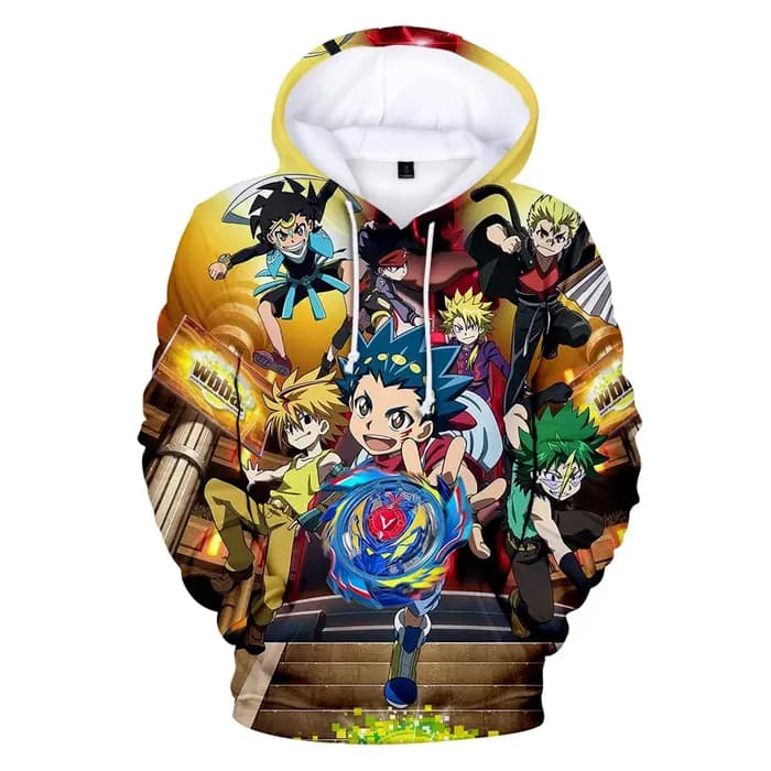 Beyblade Burst Evolution sweats à capuche hommes/femmes