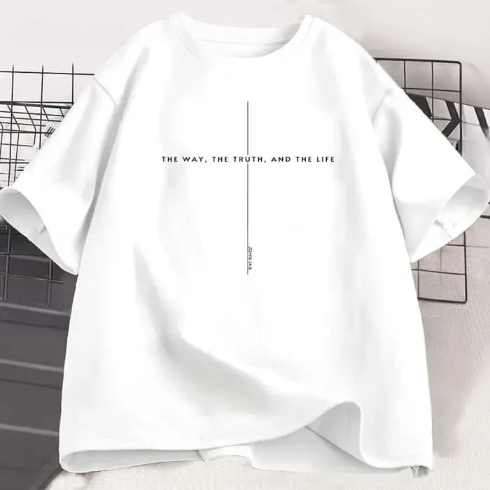 T-shirt John 14:6 Yeshua Jésus est roi Merch