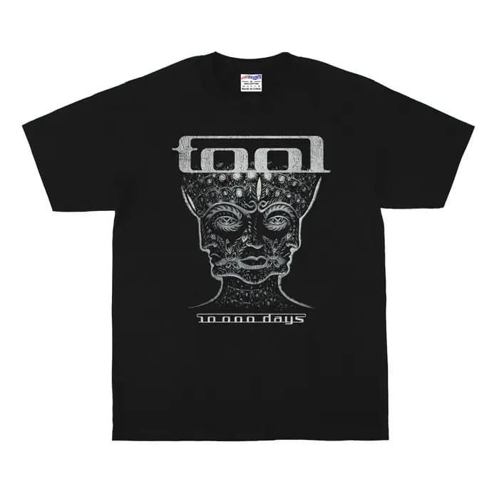 T-shirt Rock Metal Tool Band Streetwear Opeth en coton à manches courtes avec motif pour homme, déco
