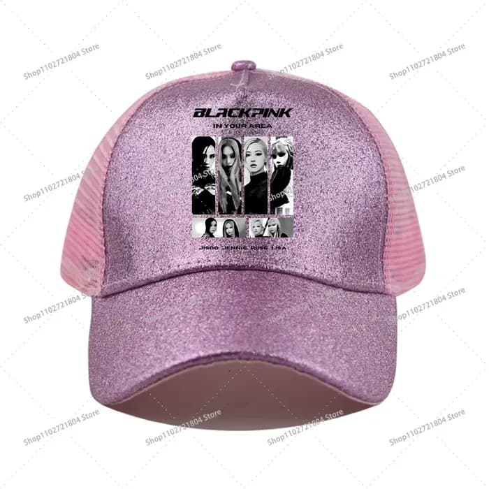 Casquette de baseball Kpop Blackpink pour hommes et femmes