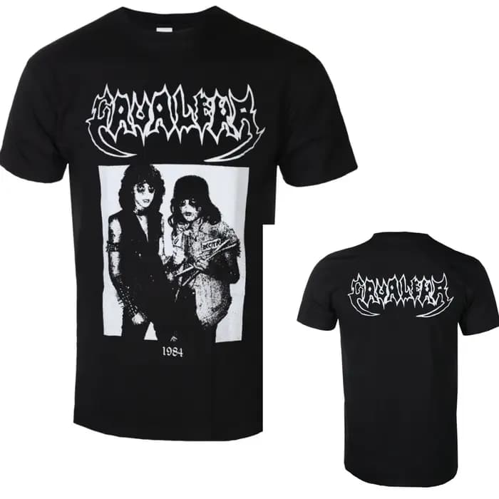T-shirt en coton graphique « Cavalera Conspiracy » 2026 – Unisexe, manches courtes, été, marque de m