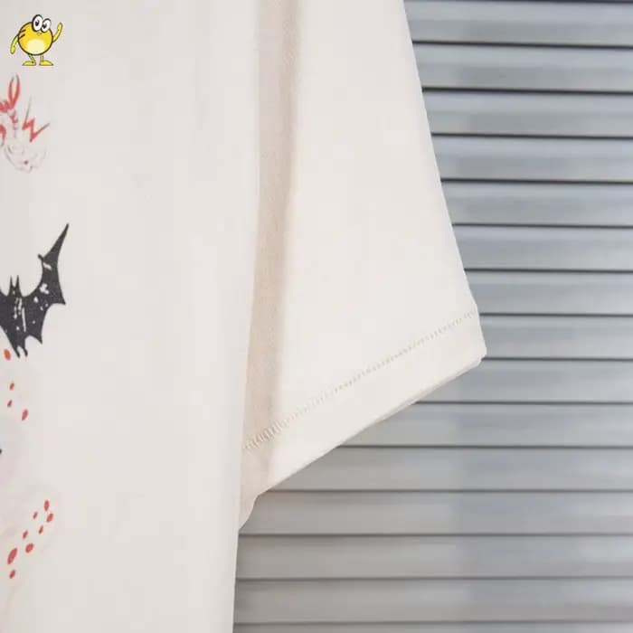 T-shirt Streetwear Lavé SAINT Homme Femme – Qualité Supérieure