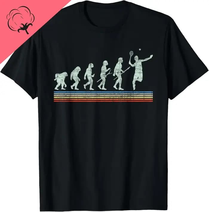 T-shirt graphique rétro en coton unisexe