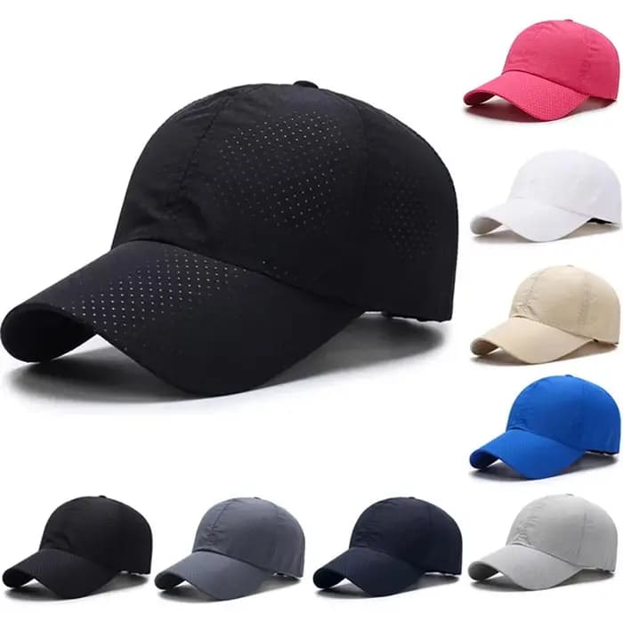 Casquette de baseball d'été à séchage rapide pour hommes