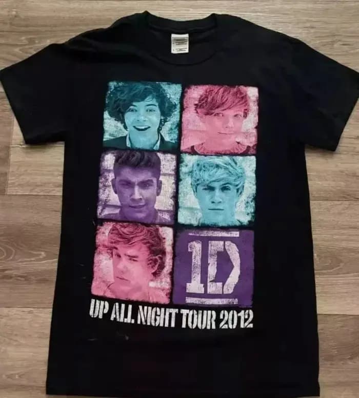 T-shirt unisexe en coton noir