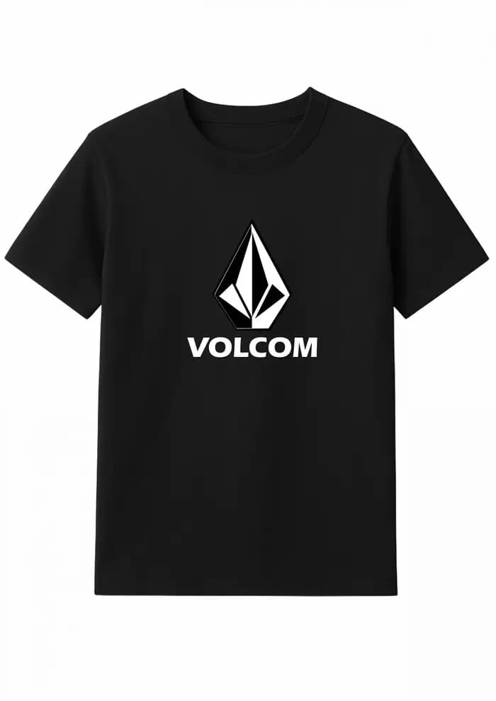 T-shirt en coton graphique Volcom