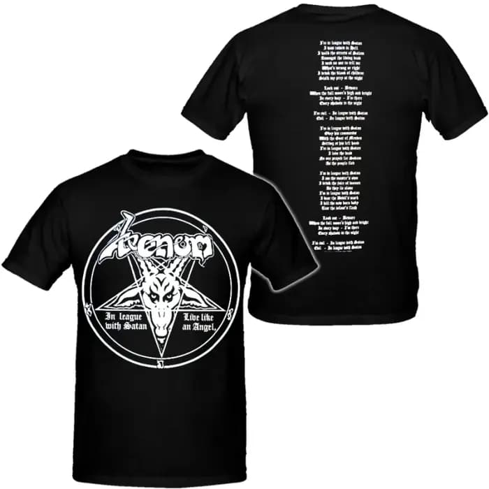 T-shirt unisexe en coton style Venom 2026 pour homme