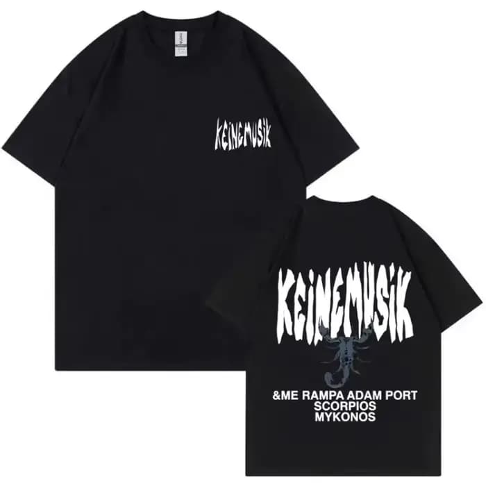 Été Keinemusik X Pacha graphique t-shirt hommes femmes Hip Hop mode Vintage T-shirts