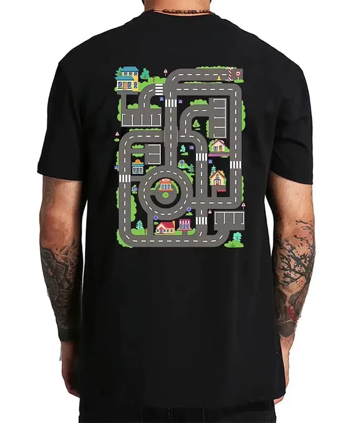 T-shirt unisexe 100% coton doux